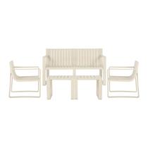 Kit 2 Cadeiras 1 Sofá 2 Mesas Verte Eco Bambu Kit 2 Cadeiras 1 Sofá 2 Mesas Verte Eco Bambu