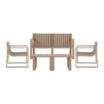 Kit 2 Cadeiras 1 Sofá 2 Mesas Verte Eco Café Kit 2 Cadeiras 1 Sofá 2 Mesas Verte Eco Café