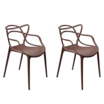 Kit 2 Cadeiras Alegra Polipropileno Mesa Jantar Cozinha Varanda Jardim Piscina Escritório Kit 2 Cadeiras Alegra Polipropileno Mesa Jantar Cozinha Varanda Jardim Piscina Escritório