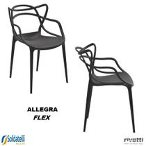 Kit 2 Cadeiras Allegra Flex PP Várias Cores - Rivatti Kit 2 Cadeiras Allegra Flex PP Várias Cores - Rivatti