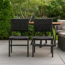 Kit 2 Cadeiras Alumínio Corda Nautica Externo Sol Chuva Resorts Hotel Parque Aquático Resistente Kit 2 Cadeiras Alumínio Corda Nautica Externo Sol Chuva Resorts Hotel Parque Aquático Resistente