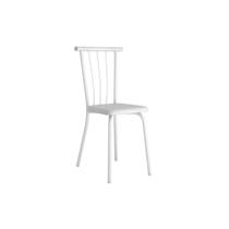 Kit 2 Cadeiras de Cozinha 154 2 Un Branco/Courano Branco - Carraro