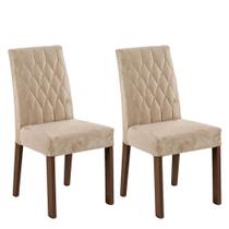 Kit 2 Cadeiras de Jantar 4254 Madesa - Rustic/Imperial Kit 2 Cadeiras de Jantar 4254 Madesa - Rustic/Imperial