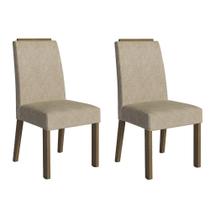 Kit 2 Cadeiras de Jantar 4255 com Espaldar Madesa