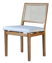 kit 2 Cadeiras de Jantar Jade com Ratan Natural kit 2 Cadeiras de Jantar Jade com Ratan Natural
