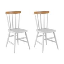 Kit 2 Cadeiras de Jantar Madeira Maciça/MDF Multimóveis CR50114 Kit 2 Cadeiras de Jantar Madeira Maciça/MDF Multimóveis CR50114