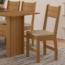 Kit 2 Cadeiras de Jantar MDF Milano