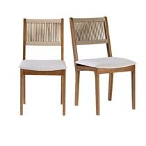 Kit 2 Cadeiras de Jantar sem Braços Tune