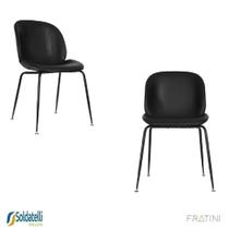 Kit 2 Cadeiras Dinamarca PU Várias Cores -