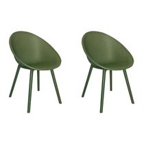 Kit 2 Cadeiras Drops Verde