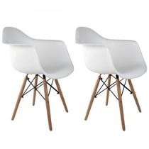 Kit 2 Cadeiras Eames ARM Dsw-m