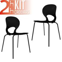 Kit 2 Cadeiras Eclipse preto Kit 2 Cadeiras Eclipse preto