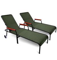 Kit 2 Cadeiras Espreguiçadeiras Piscina Reclinável Acquaflex