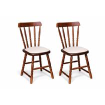 Kit 2 Cadeiras Estofadas Dalas Kit 2 Cadeiras Estofadas Dalas