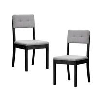 Kit 2 Cadeiras Estofadas Tiê CabeCasa MadeiraOriginals