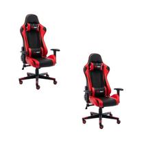 Kit 2 Cadeiras Gamer Giratória One Shot Kit 2 Cadeiras Gamer Giratória One Shot