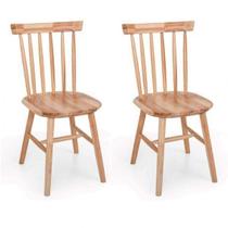 Kit 2 Cadeiras Madeira Maciça Milena