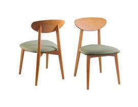 Kit 2 Cadeiras Moderna em Madeira Maciça - Hórus - Requinte Salas Kit 2 Cadeiras Moderna em Madeira Maciça - Hórus - Requinte Salas