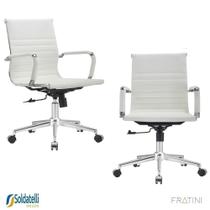 Kit 2 Cadeiras Office Manhattan Diretor PU Várias Cores - Fratini
