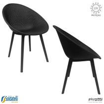 Kit 2 Cadeiras Outdoor Drops Várias Cores com Proteção UV - Rivatti