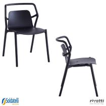 Kit 2 Cadeiras Outdoor Enjoy UV Empilhável Várias Cores - Rivatti