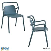 Kit 2 Cadeiras Outdoor Enjoy UV Empilhável Várias Cores - Rivatti Kit 2 Cadeiras Outdoor Enjoy UV Empilhável Várias Cores - Rivatti