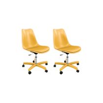 Kit 2 Cadeiras para Escritório Eames Saarinen Office Colors