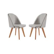 Kit 2 Cadeiras para Mesa de Jantar Lua
