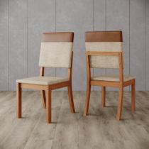 Kit 2 Cadeiras para Mesa de Jantar Milla Plus Henn