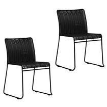 Kit 2 Cadeiras para Sala de Jantar Fronteira