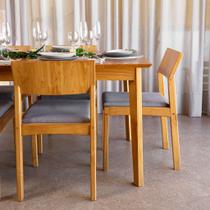 Kit 2 Cadeiras para Sala de Jantar Madeira Maciça Less