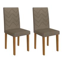 Kit 2 Cadeiras para Sala de Jantar Mônaco