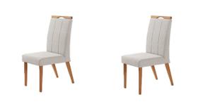 Kit 2 Cadeiras Paris - Linho Espanha