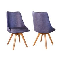 Kit 2 Cadeiras Pietra Base Giratória Imbuia Vários Tecidos em Linho e Veludo - Datelli Design Kit 2 Cadeiras Pietra Base Giratória Imbuia Vários Tecidos em Linho e Veludo - Datelli Design