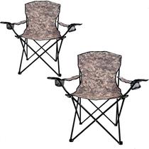 Kit 2 Cadeiras Reforçadas Camping Pesca Praia Até 150kg Kala Kit 2 Cadeiras Reforçadas Camping Pesca Praia Até 150kg Kala
