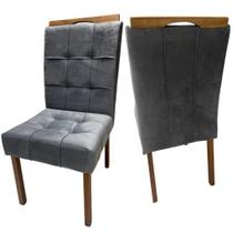 Kit 2 cadeiras sophia/capri - wm decor Kit 2 cadeiras sophia/capri - wm decor