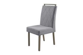 Kit 2 Cadeiras Topázio Cinza Kit 2 Cadeiras Topázio Cinza