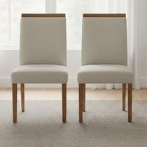 Kit 2 Cadeiras Veludo ou Linho Estofadas Detalhe Madeira Sala de Jantar Conforto Estilo Moderno Ambientes Elegantes Kit 2 Cadeiras Veludo ou Linho Estofadas Detalhe Madeira Sala de Jantar Conforto Estilo Moderno Ambientes Elegantes