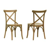 Kit 2 Cadeiras Xisto Madeira Maciça Kit 2 Cadeiras Xisto Madeira Maciça