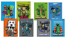 Kit 2 Caderno Minecraft Pequeno 80 Folhas Brochura Foroni Kit 2 Caderno Minecraft Pequeno 80 Folhas Brochura Foroni