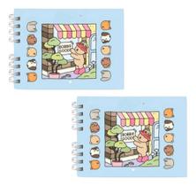 Kit 2 Cadernos Bobbie Gods 96 Paginas-personalizados