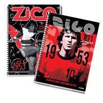 Kit 2 Cadernos C/D 1 Matéria Zico 80fls Time Flamengo Pôster Kit 2 Cadernos C/D 1 Matéria Zico 80fls Time Flamengo Pôster