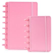 Kit 2 Cadernos Femininos Papelaria Fofa Inteligente De Disco