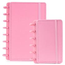 Kit 2 Cadernos Femininos Papelaria Fofa Inteligente De Disco