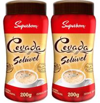 kit 2 Café Cevada Solúvel Torrada E Moída Superbom Pote 200g kit 2 Café Cevada Solúvel Torrada E Moída Superbom Pote 200g