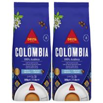 Kit 2 Café Gourmet Delta Q Torrado em Grão Pacote 500g