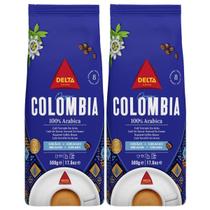 Kit 2 Café Gourmet Delta Q Torrado Em Grão Pacote 500G Kit 2 Café Gourmet Delta Q Torrado Em Grão Pacote 500G