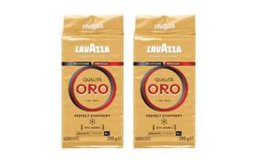 Kit 2 Café Moido Premium Oro Italiano Lavazza Vacuo 250 Gr