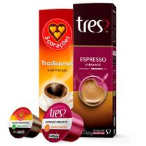 Kit 2 Café Três Corações - 20 Cápsulas