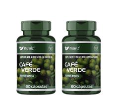 Kit 2 Café Verde 60 Cápsulas - Muwiz Kit 2 Café Verde 60 Cápsulas - Muwiz